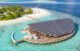 Kudadoo Maldives overwater bar with solar panel