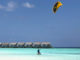 Kiteboarding at Kuramathi Maldives new water sports