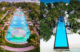 Maldives longest hotel pools which resorts