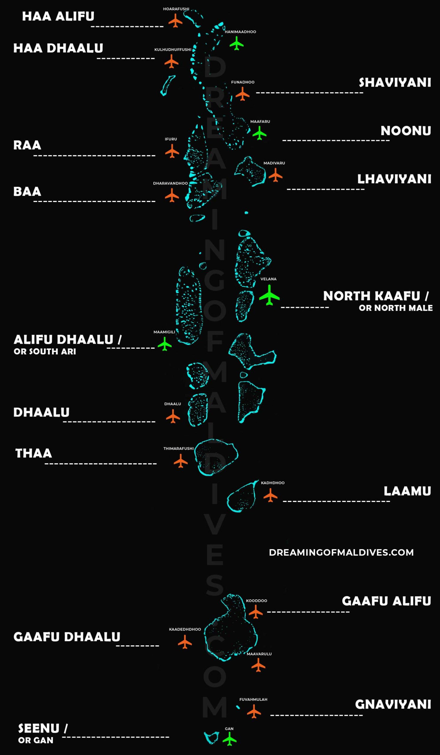 Maldives airport code