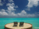 Maldives beach Villa with lagoon view