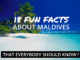 18 Facts You Should Know about Maldives