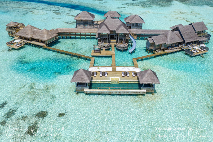 4 Bedrooms luxury water Villa Maldives for groups at Gili lankanfushi Maldives