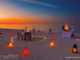 Romantic Heart-Shaped Sunset Beach Dinner In Maldives at Atmosphere kanifushi