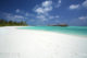 the beach and Crescent water villa set at niyama