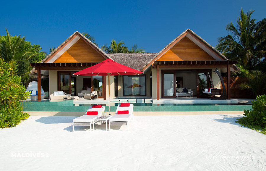 Niyama private Islands beach pavilion with pool 1 bedroom luxury surf stay maldives