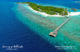 OBLU at Helengeli best resort for snorkeling in Maldives. Aerial view