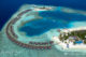 Ride the long jetty that connects OBLU Sangeli main island to One Banyan Island by bike