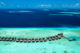 Aerial view OZEN Life Maadhoo water villas