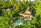 Pullman Maldives resort design of Beach Villa thatched Roof inspired by Maldivian sarong