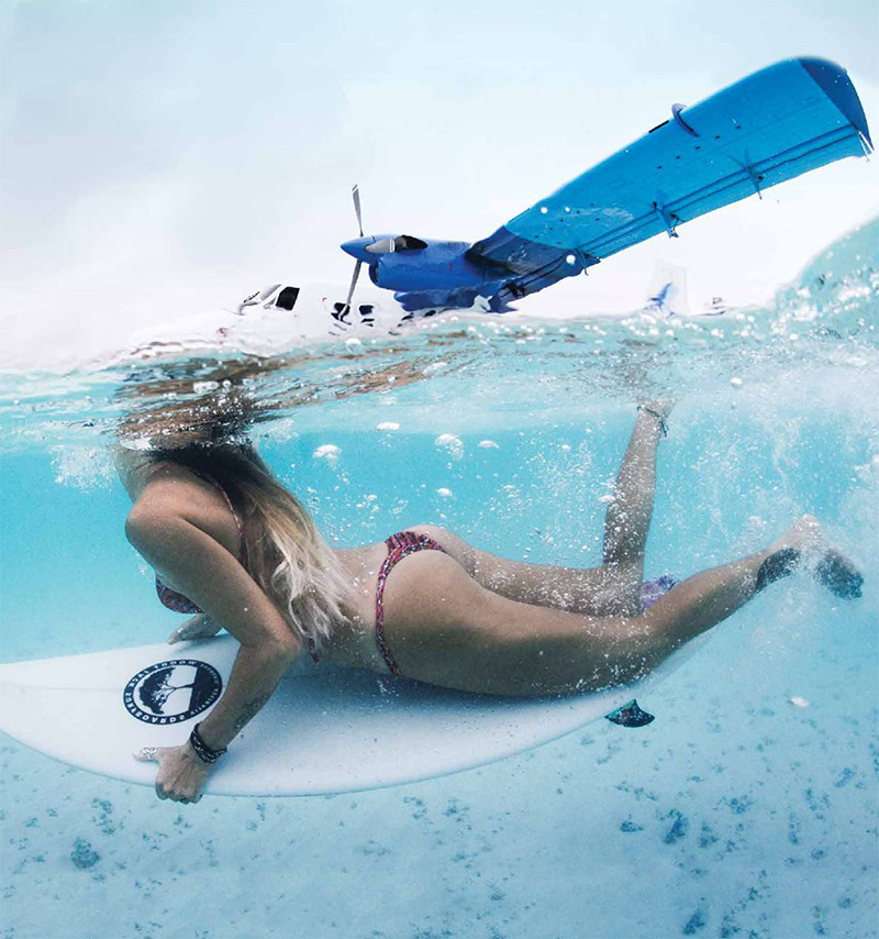 rent seaplane niyama maldives surfing