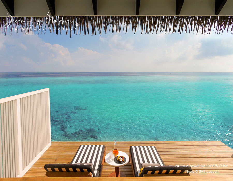 SAii Lagoon Maldives Overwater villa with Lagoon views best Room 2 Bedroom Overwater
Pool Villa