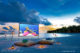 Cinema on the beach at Sheraton Maldives Full Moon Resort & Spa