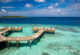 Close-by Snorkeling reef at Six Senses Laamu, located in front of the bar Close-by Snorkeling reef at Six Senses Laamu, located in front of the bar