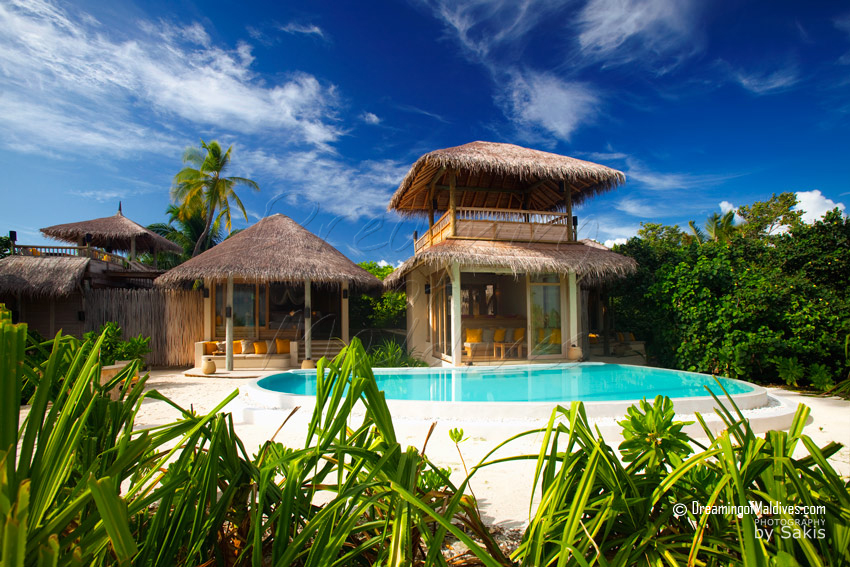 Two-Bedroom Lagoon Beach Villa with PoolGallery
at six senses laamu