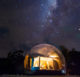 beach bubble tent under milky way at finolhu maldives Maldives Stargazing 