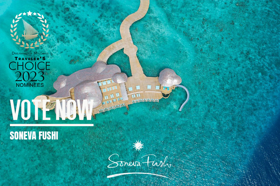 Soneva Fushi Hotel nominee for the Maldives TOP 10 Best Resorts 2023