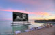 best cinemas in Maldives to watch a movie under the stars at Soneva Jani Overwater Cinema Paradiso