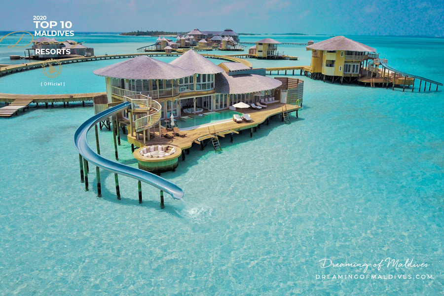 Soneva Jani Water Villa with Slide