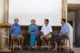 Slow life Green symposium at soneva Fushi maldives 2011 Jon Bowermaster, Daryl Hannah, Fabien Cousteau and Chris Gorell Barnes Panel Discussion The lifeblood of the Planet: Preserving ocean biodiversity.