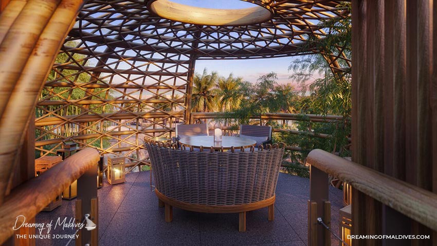 Terra restaurant at Waldorf Astoria Ithaafushi