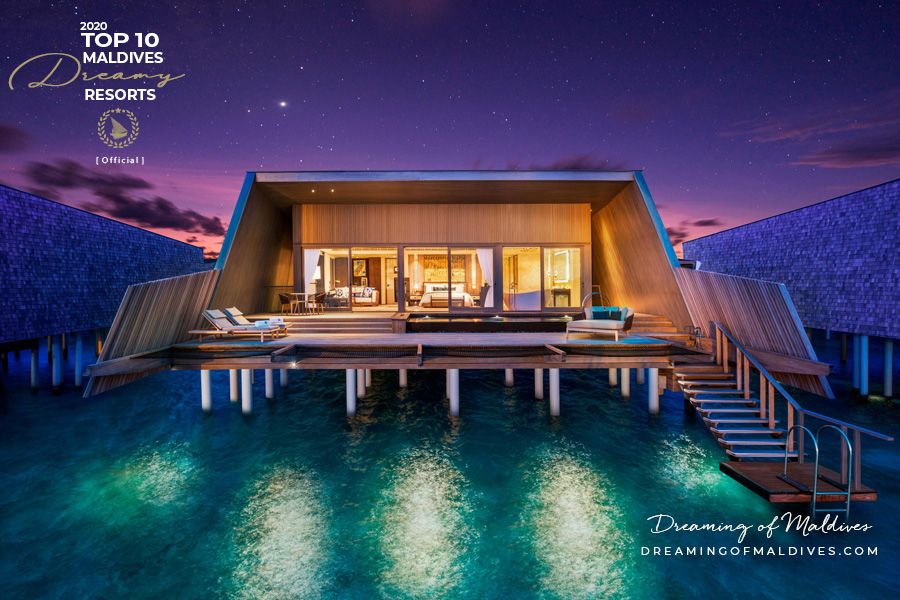The St Regis Vommuli Resort Water Villa