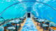 The underwater restaurant in Maldives Hurawalhi 5.8