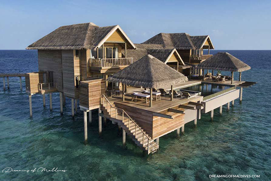 4 Bedrooms luxury water Villa Maldives for groups at Vakkaru Maldives