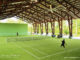 Velaa Private Island covered tennis court.