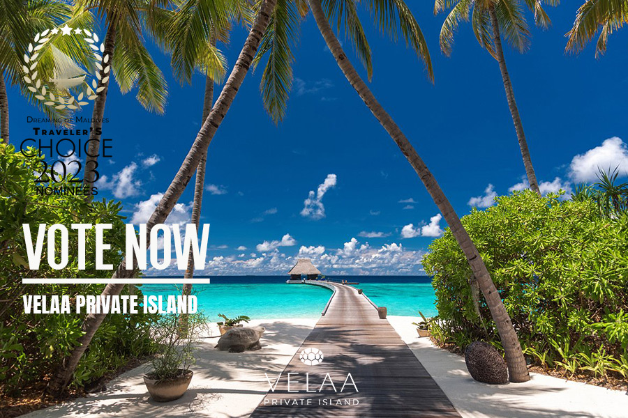 Velaa Private Island Hotel nominee for the Maldives TOP 10 Best Resorts 2023