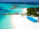 Aerial view Velassaru Maldives
