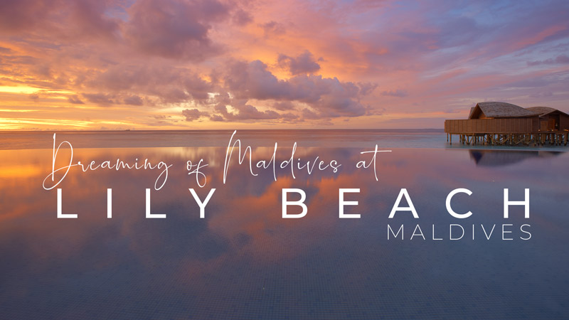 LILY BEACH MALDIVES
DREAMY VIDEO