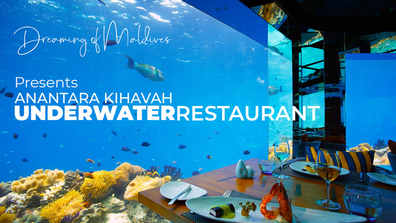 UNDERWATER RESTAURANT 
KIHAVAH MALDIVES VIDEO