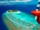 W Maldives aerial view