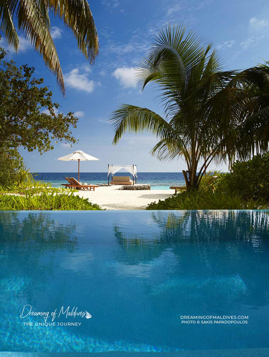 Huvafen Fushi Maldives Beach Villa