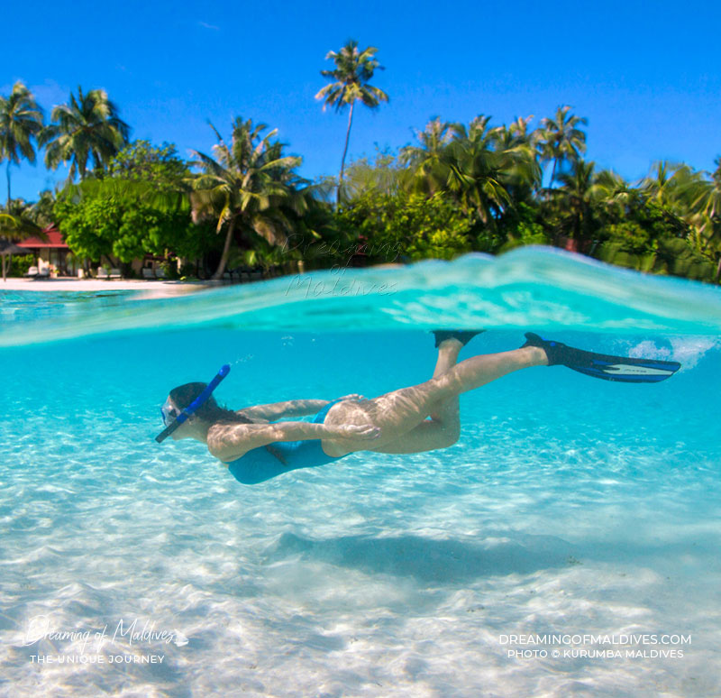 Snorkeling at Kurumba Maldives
