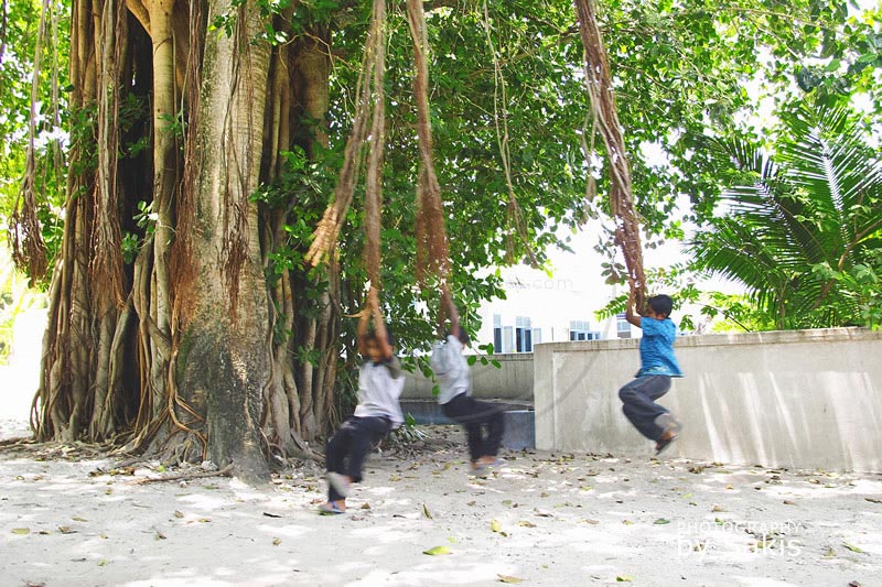 Maldives children playground