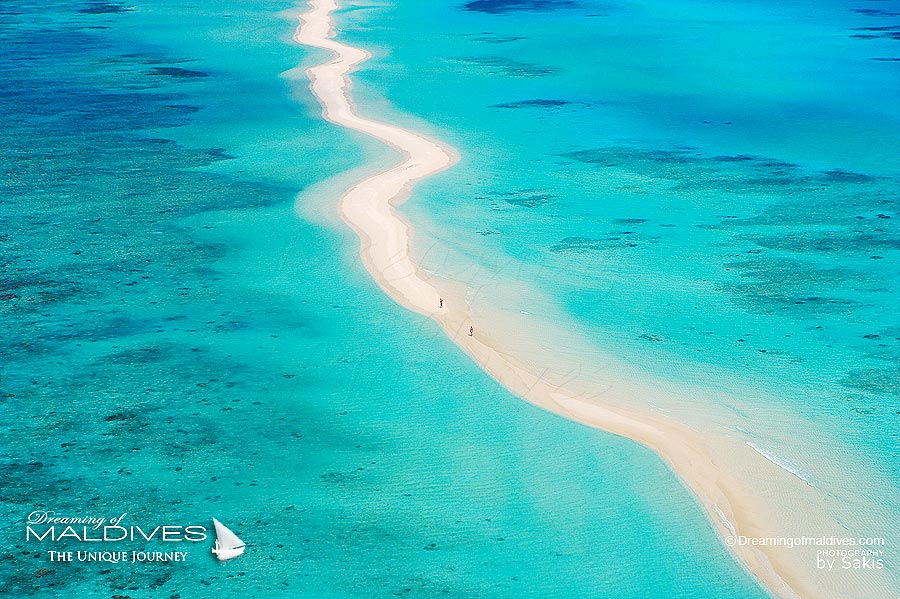 Maldives Islands - Sandbank