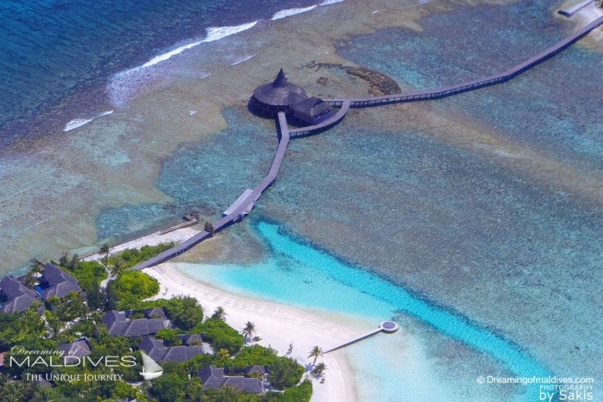 Naladhu Maldives - Baan Huraa Thai Restaurant Aerial View