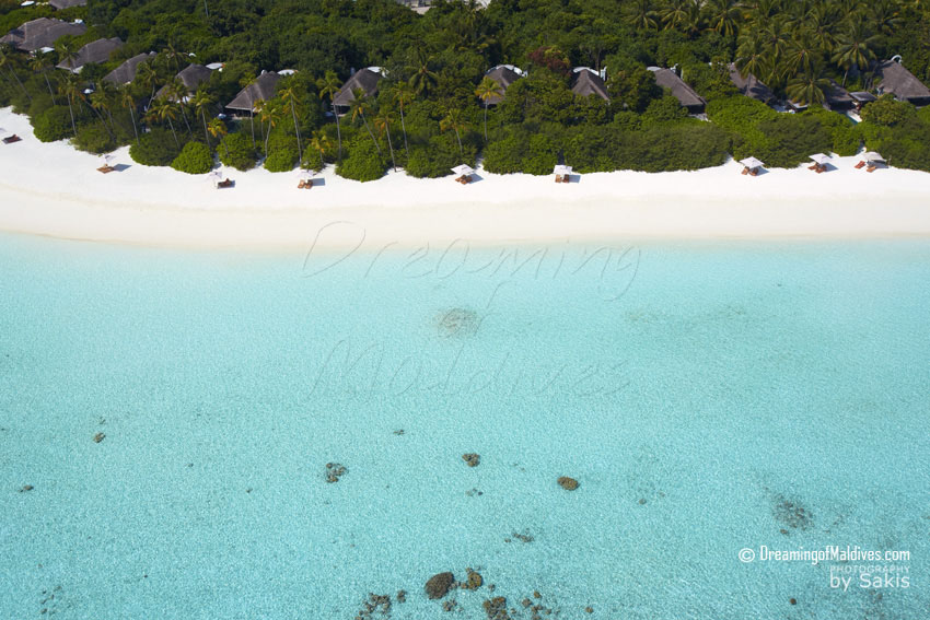 Anantara Kihavah Maldives - Resort Aerial View