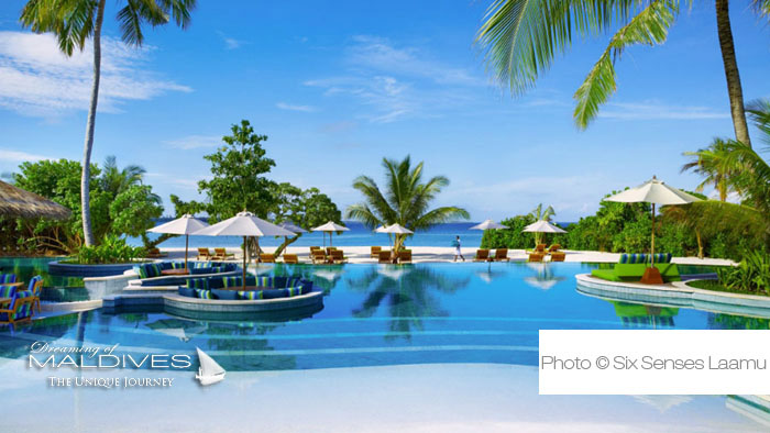 Six Senses Laamu Maldives - Resort Main Pool