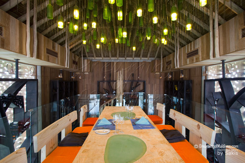 Six Senses Laamu Maldives - Altitude Cellar and Delicatessen Restaurant