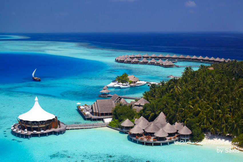 Baros Maldives Resort Aerial Photo