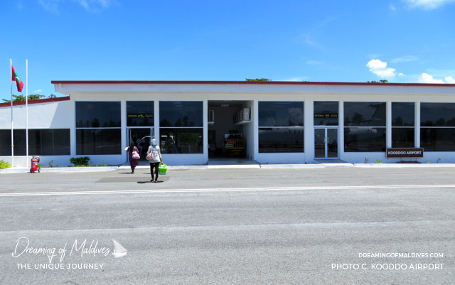Kooddoo Airport Maldives Gaafu Atoll