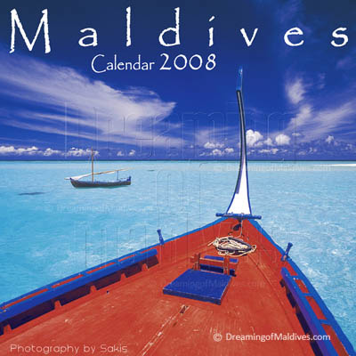 Wall Calendar Maldives Islands