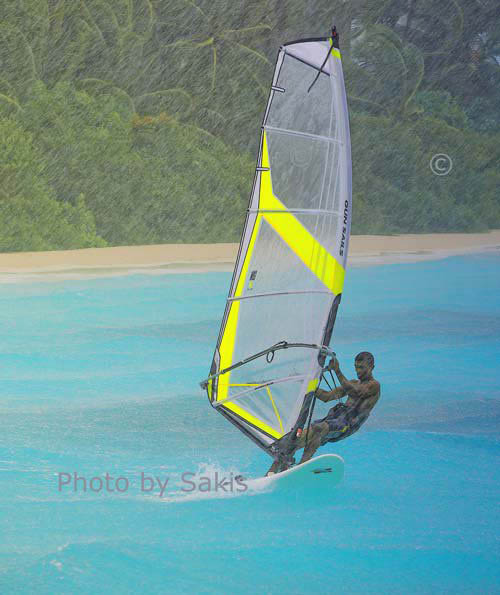 Maldives Weather - Summer Season bring strong Winds for Windsurf