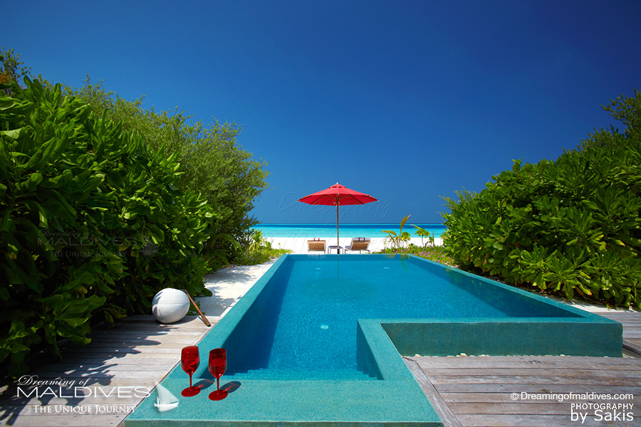 beach Villa with pool Niyama Maldives