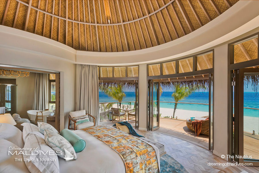 The Nautilus Beach Residence Upstairs Bedroom