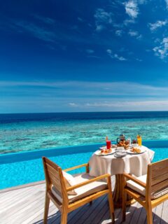 Celebrating slow life in this amazing dreamy over water villa❤️
Captured @impressionsphotobysakis  #indianocean #paradiseisland #maldives #luxurylifestyle #maldivesislands #beautifulmaldives #traveldiary #wanderlust #beachlife #beachvibes #beautifuldestinations #wonderful_places #travel #travelphotography #postcardsfromtheworld #vacation #chillvibes  #passionpassport #instatravel #instamood #exploremore #travelgoals