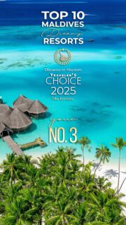 🏆 Gili Lankanfushi Maldives – Voted No.3 in Your TOP 10 Best Maldives Resorts 2025 🌴 Awarded for its barefoot luxury heritage, deep connection with nature, and exceptional service.
Curated with Love at Dreaming of Maldives.  🎥 @impressionsphotobysakis  #BestMaldivesResorts2025 #GiliLankanfushiMaldives #MaldivesLuxuryResort #DreamingOfMaldives #Top10MaldivesResorts #MaldivesOverwaterVilla #LuxuryTravelMaldives #YourTop10Maldives #Top10MaldivesResorts #MaldivesTravel #LuxuryLifestyle #Maldives #travelwithme #TravelTrends